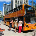ハワイのブログ旅行記/JCBカードで無料になるピンクトロリーでワイキキを制覇!時刻表や路線など