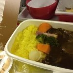 ハワイのブログ旅行記/空港とJALの飛行機の記録。機内食が資生堂パーラー監修だったりシャンパン飲めたり